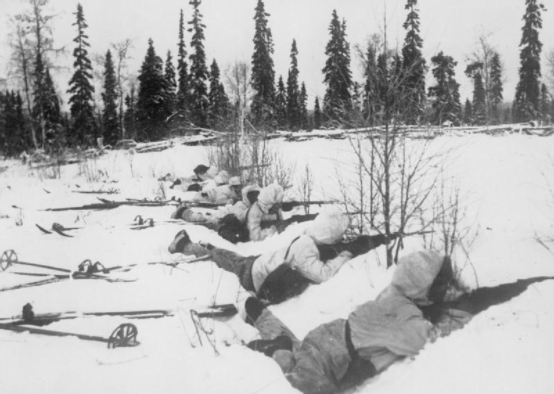 Imagen: Soldados finlandeses durante la Guerra de Invierno. Wikimedia Commons